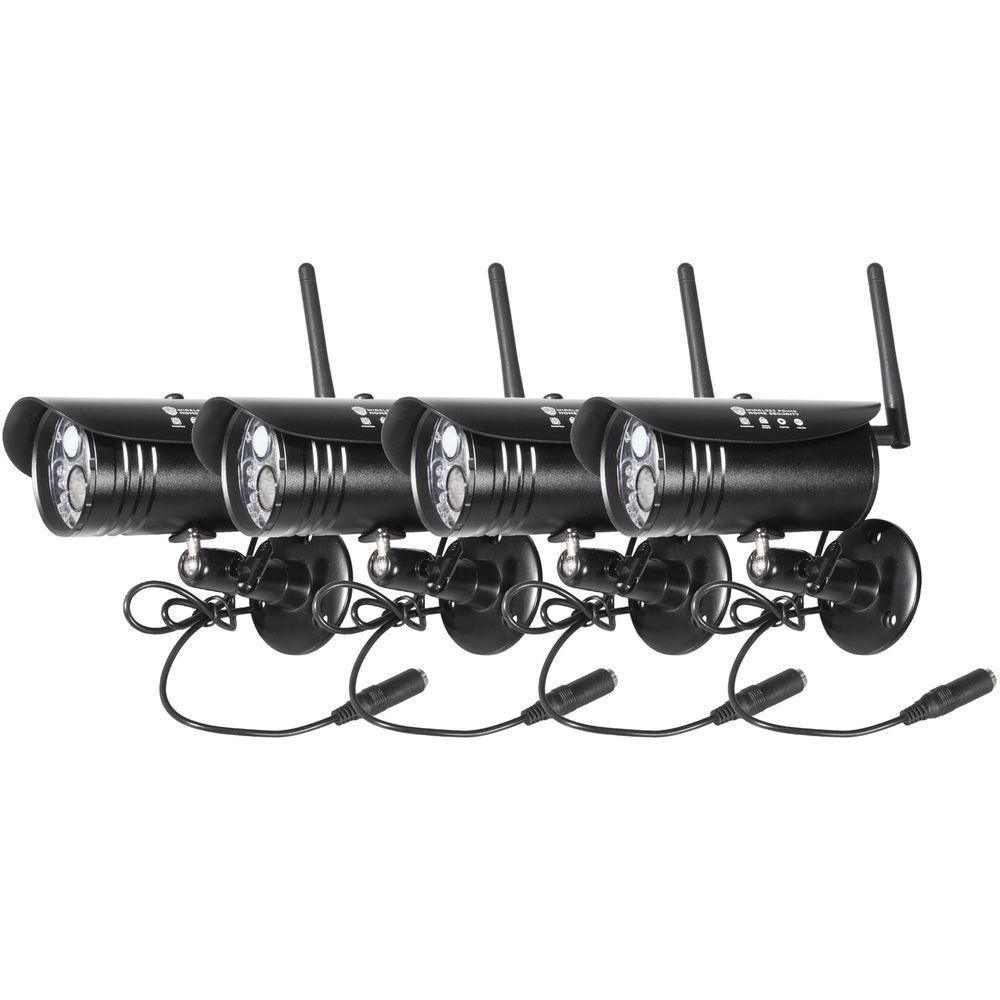 Wireless Prime 10" Touchscreen DVR & 4 1080p Wireless Cameras with Night Vision