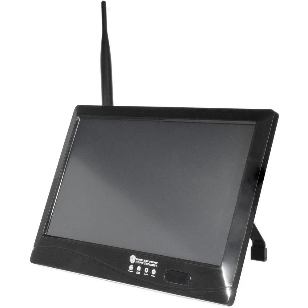 Wireless Prime 10" Touchscreen DVR & 4 1080p Wireless Cameras with Night Vision