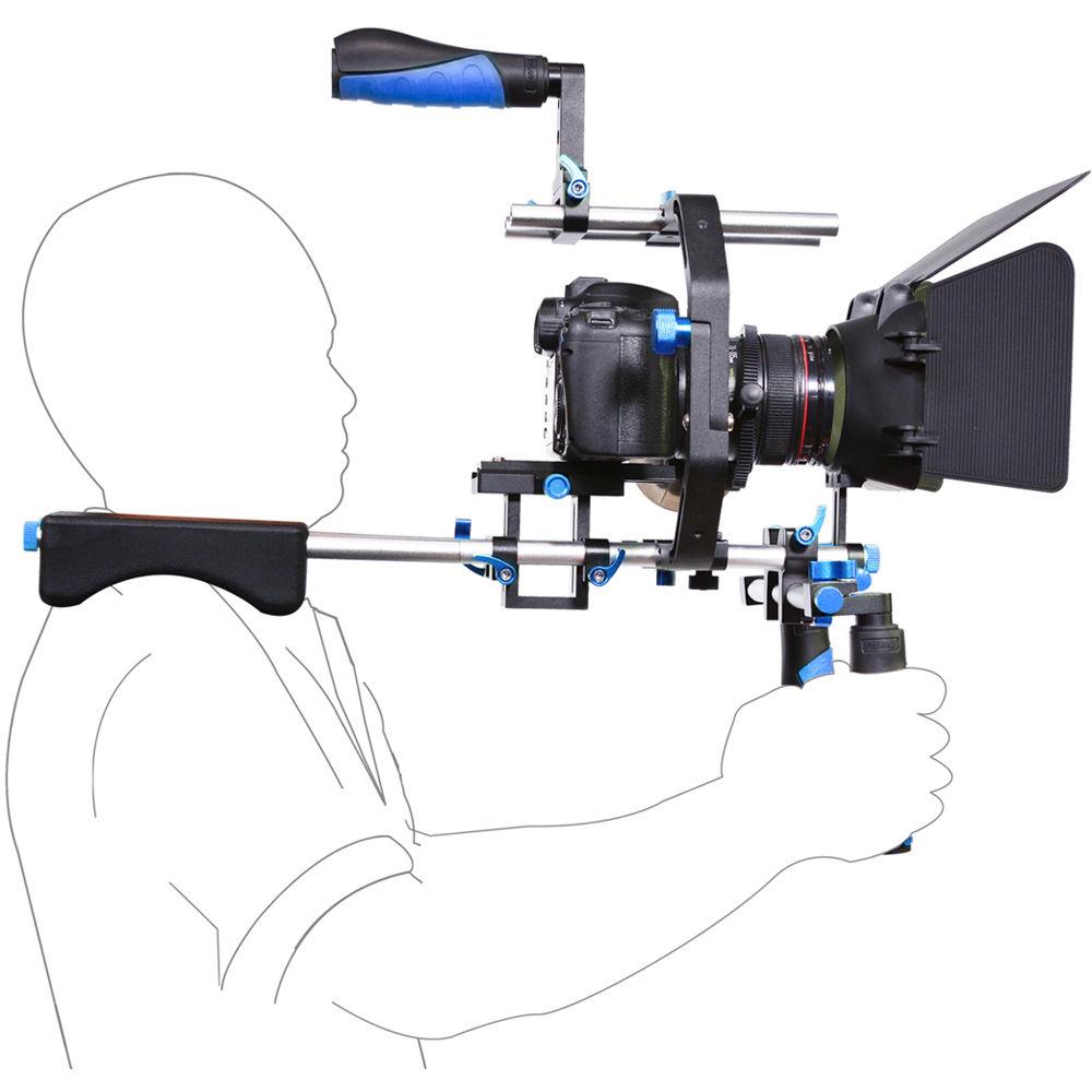 YELANGU Shoulder Rig for DSLR, Mirrorless, and DV Cameras