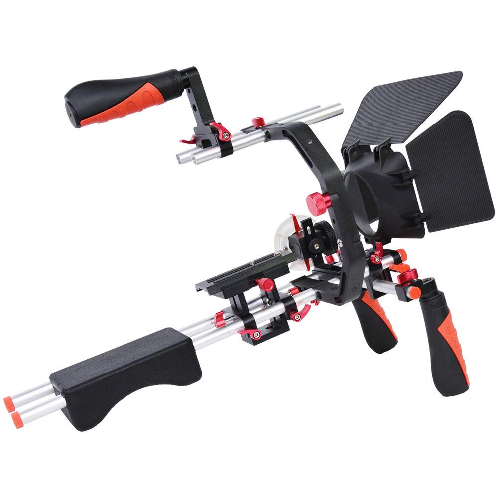 YELANGU Shoulder Rig for DSLR, Mirrorless, and DV Cameras