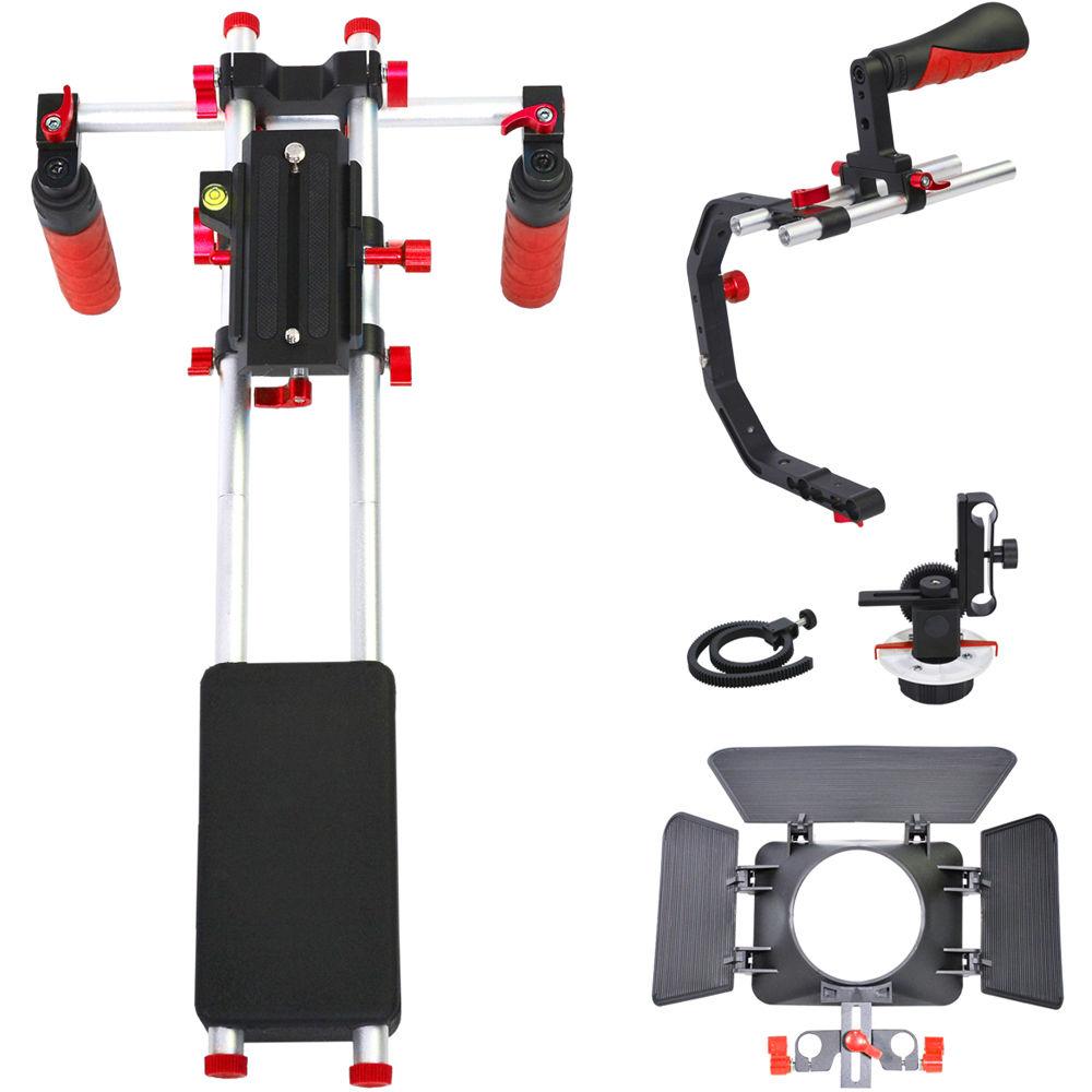YELANGU Shoulder Rig for DSLR, Mirrorless, and DV Cameras