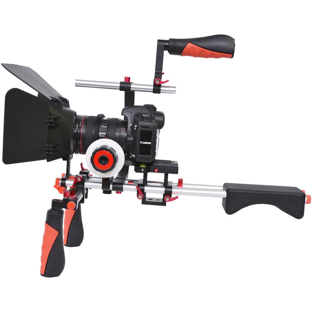 YELANGU Shoulder Rig for DSLR, Mirrorless, and DV Cameras
