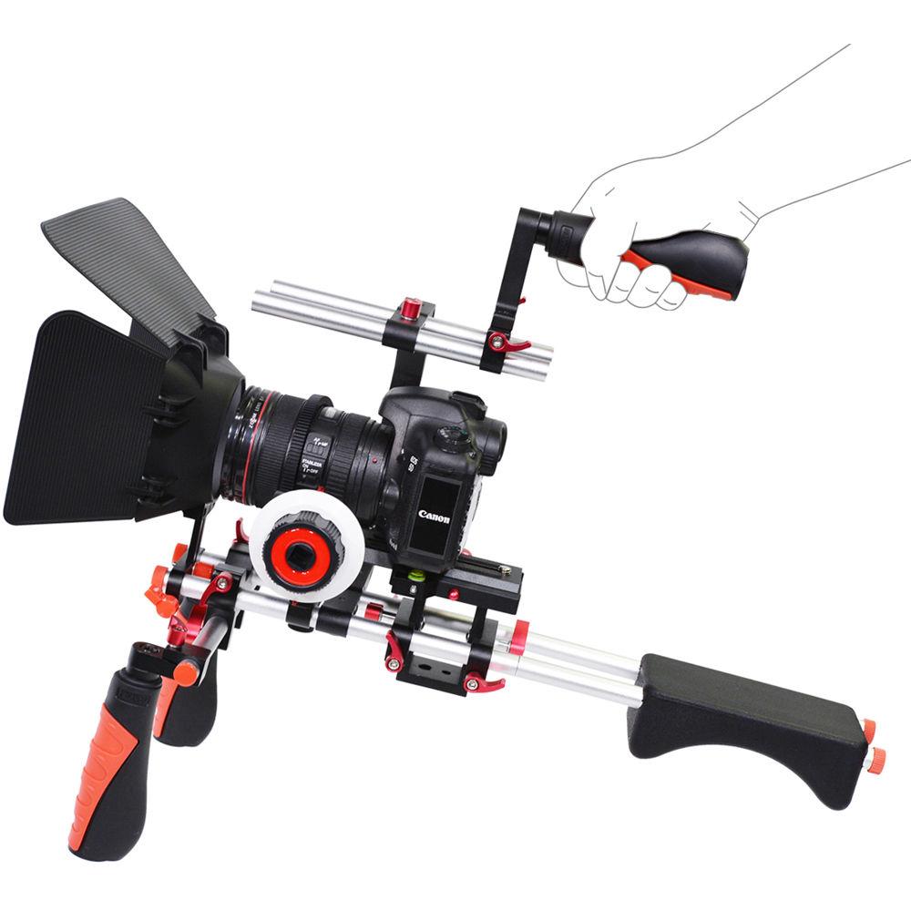 YELANGU Shoulder Rig for DSLR, Mirrorless, and DV Cameras