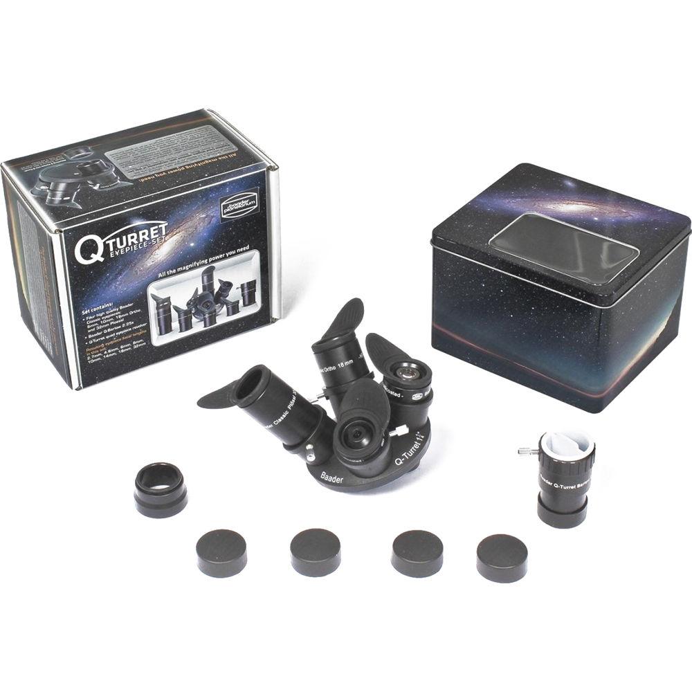 Alpine Astronomical Baader Classic Q-Turret Eyepiece Set, Alpine, Astronomical, Baader, Classic, Q-Turret, Eyepiece, Set