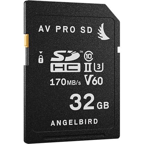 Angelbird 32GB AV Pro UHS-II SDHC Memory Card