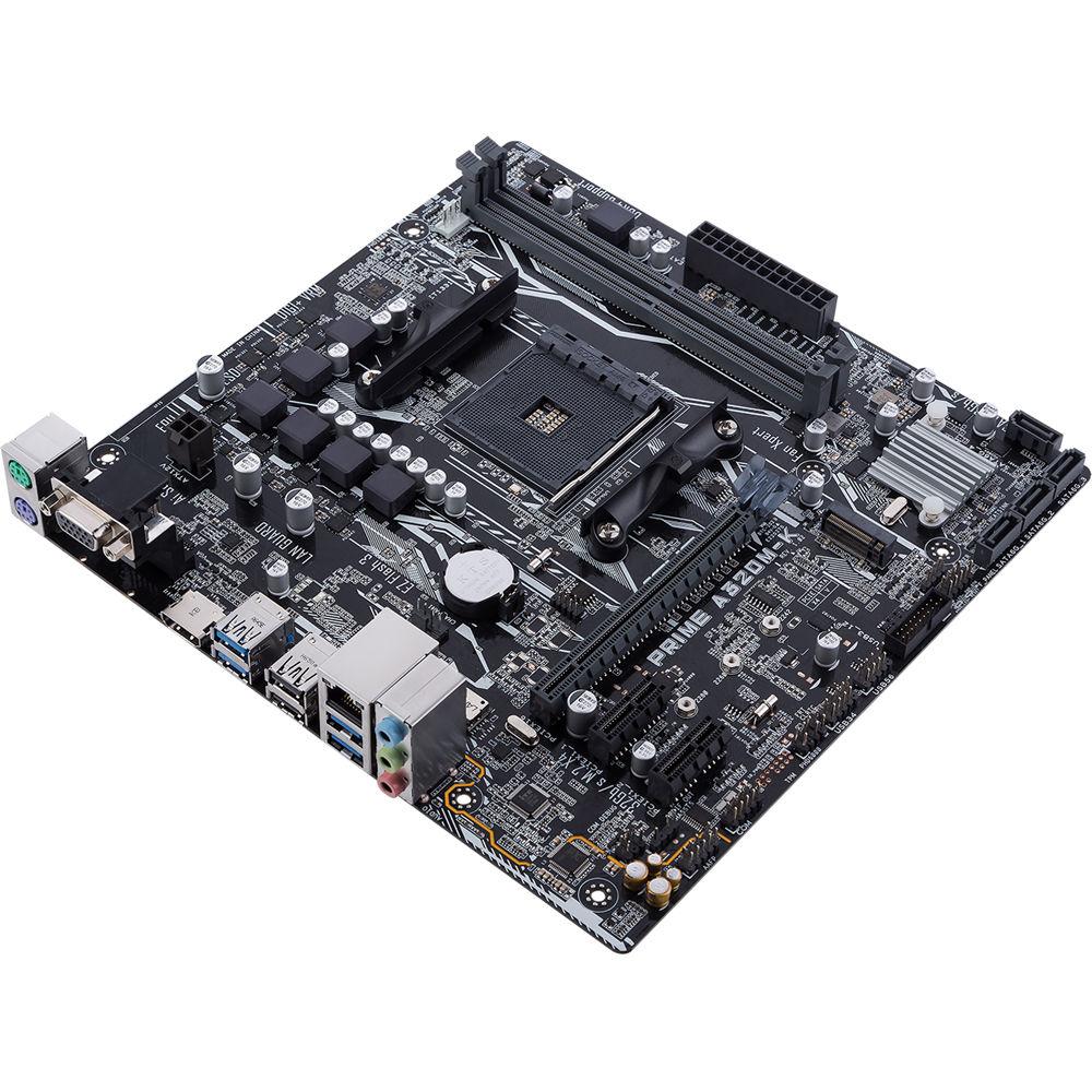 ASUS Prime A320M-K AM4 Micro-ATX Motherboard