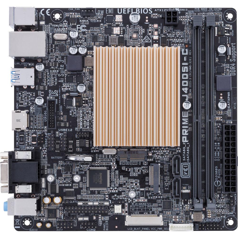 ASUS Prime J4005I-C SoC Mini-ITX Motherboard