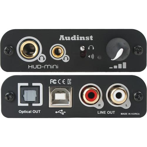 Audinst HUD-mini Compact USB DAC with Dual Headphone Amp