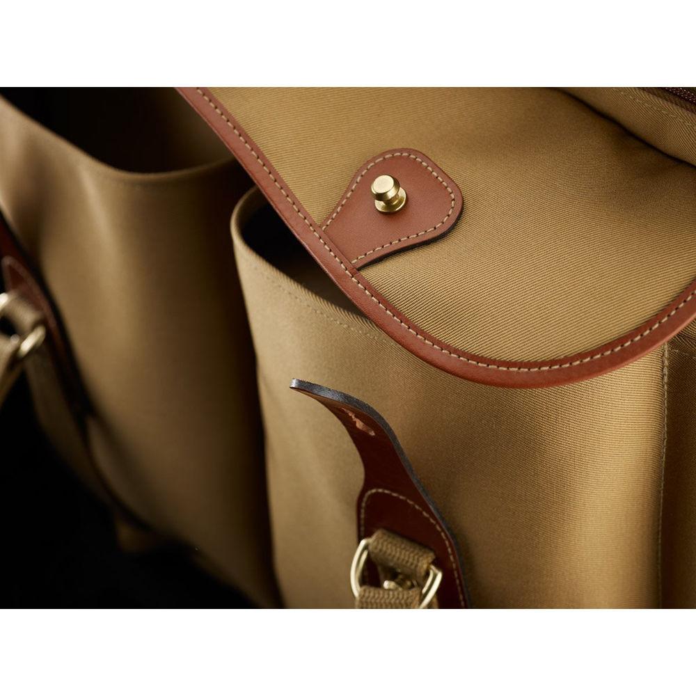 Billingham 225 Shoulder Bag Khaki with Tan Leather Trim