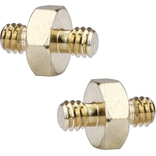 CAMVATE Double Male Thread Adapter With Hex Nut