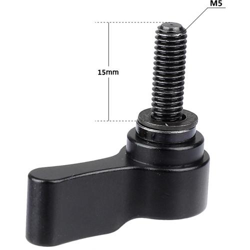 CAMVATE M5 Male Threading Rotating Knob Adjustable Thumb Lever Screw