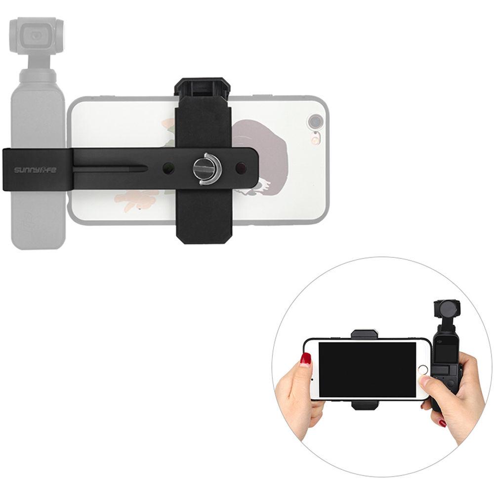 DigitalFoto Solution Limited Alloy Tripod Extend Stick Mobile Clamp Bracket Clamp System For DJI Osmo Pocket