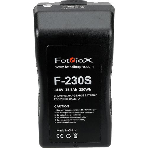 FotodioX Dual Position Battery Charger Kit with 2 Li-Ion 230Wh V-Mount Batteries