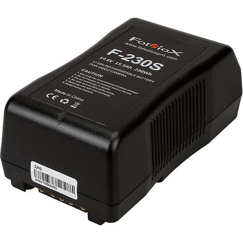 FotodioX Dual Position Battery Charger Kit with 2 Li-Ion 230Wh V-Mount Batteries