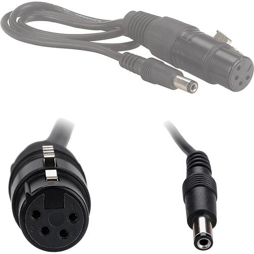 FotodioX Power Adapter Cable - 4-Pin XLRF to 2.1mm Barrel