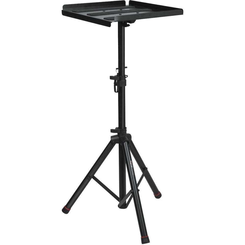 Gator Cases Frameworks Heavy-Duty Adjustable Media Tray with Tripod Stand