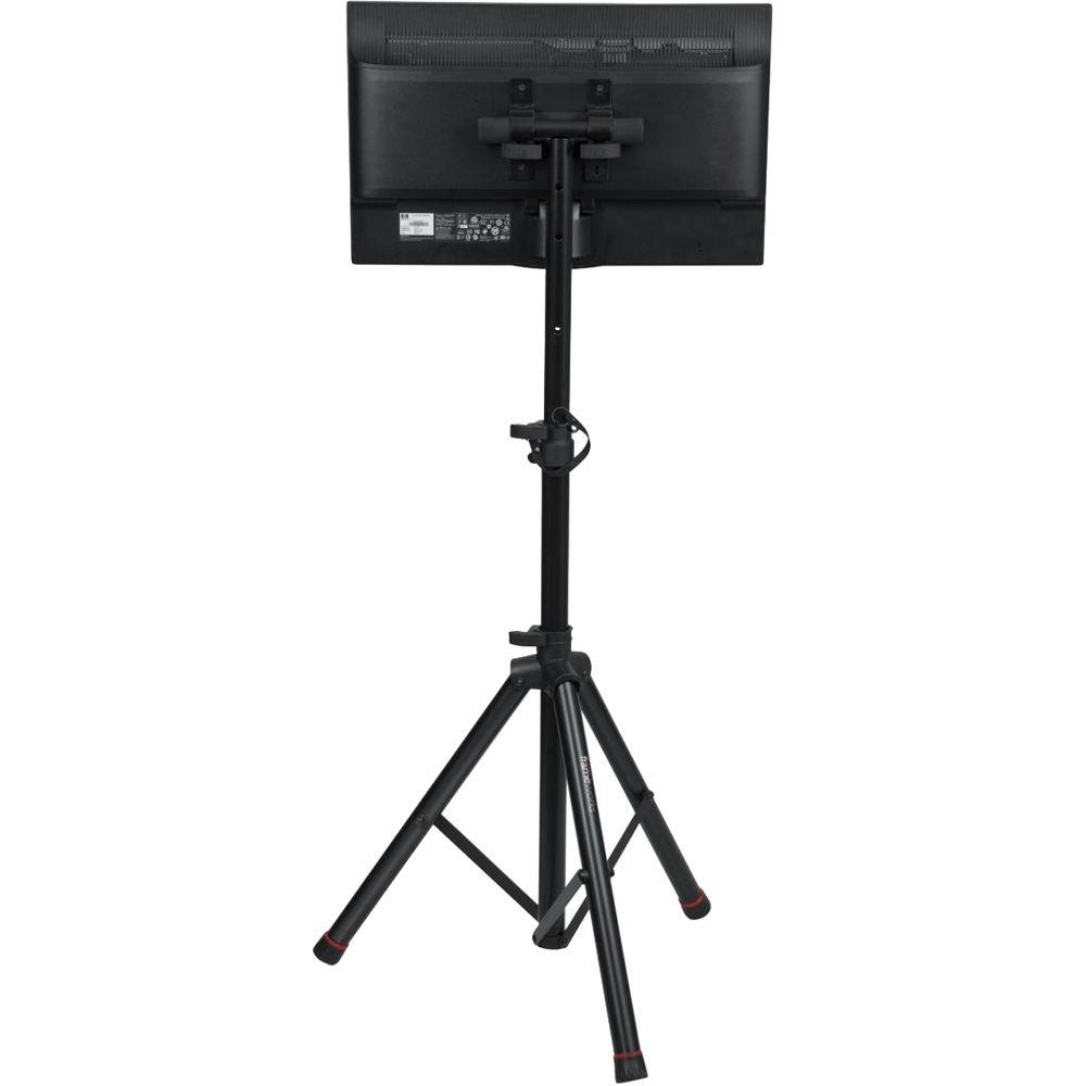 Gator Cases Frameworks Heavy-Duty Adjustable Media Tray with Tripod Stand