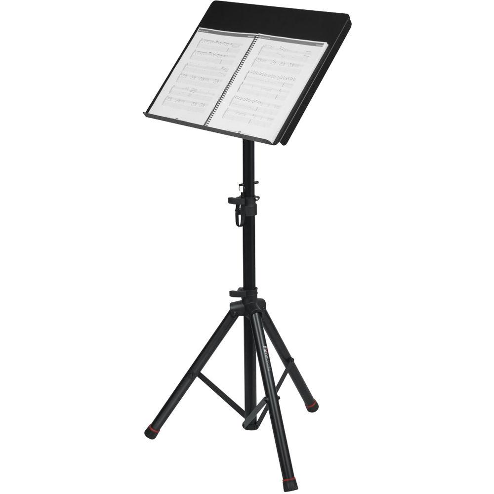 Gator Cases Frameworks Heavy-Duty Adjustable Media Tray with Tripod Stand