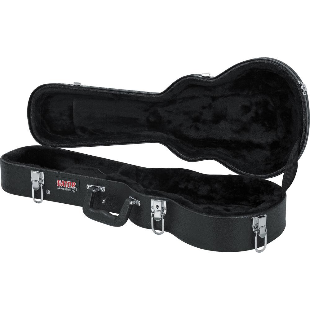 Gator Cases Hard-Shell Wood Case for Concert-Style Ukulele