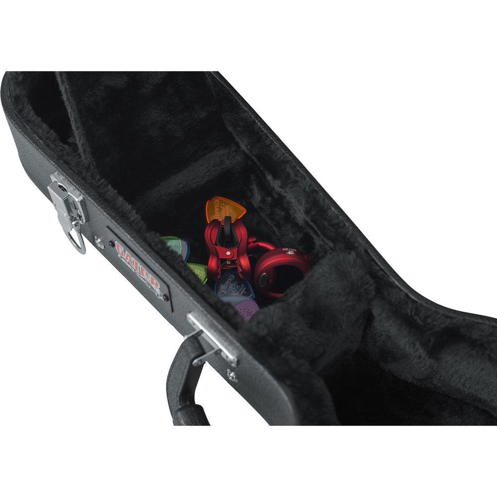Gator Cases Hard-Shell Wood Case for Concert-Style Ukulele