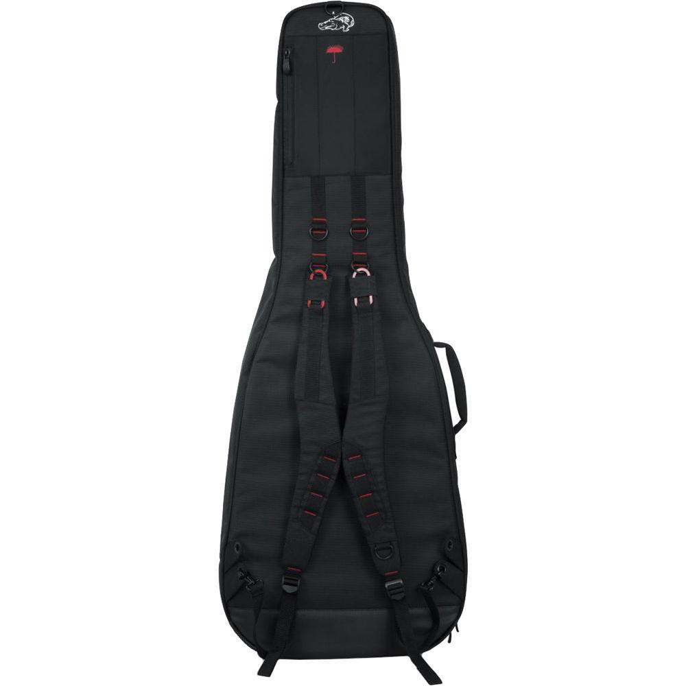 Gator Cases Pro-Go Series Gig Bag with Backpack Straps for 335 Flying V Guitar