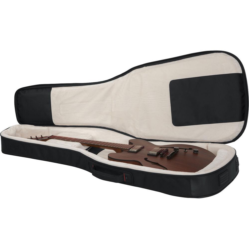 Gator Cases Pro-Go Series Gig Bag with Backpack Straps for 335 Flying V Guitar