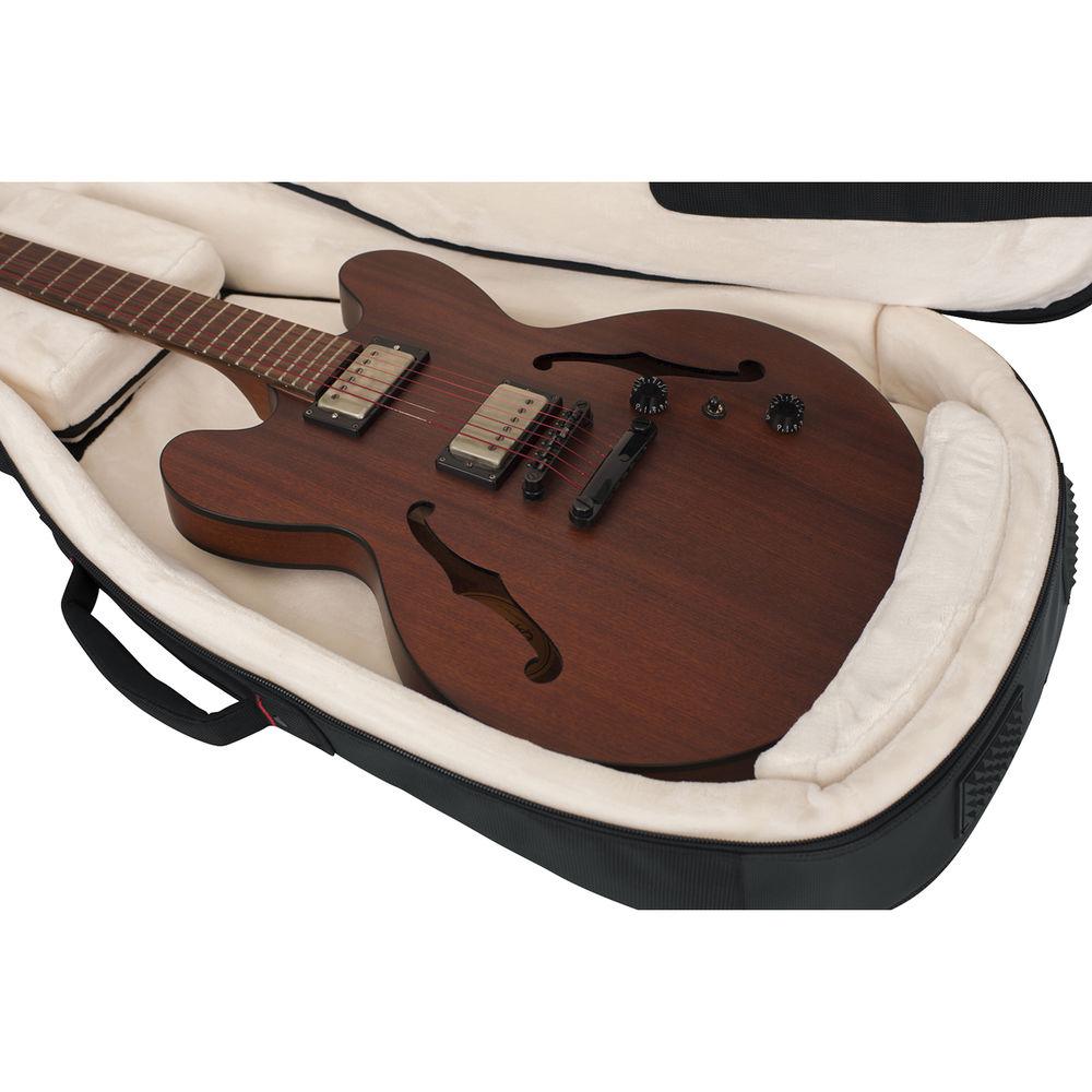 Gator Cases Pro-Go Series Gig Bag with Backpack Straps for 335 Flying V Guitar