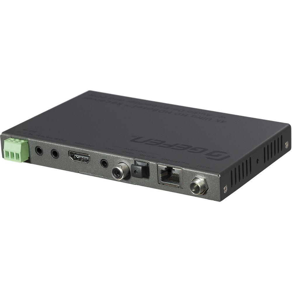 Gefen 4K HDBaseT Receiver with Audio De-Embedder and PoH