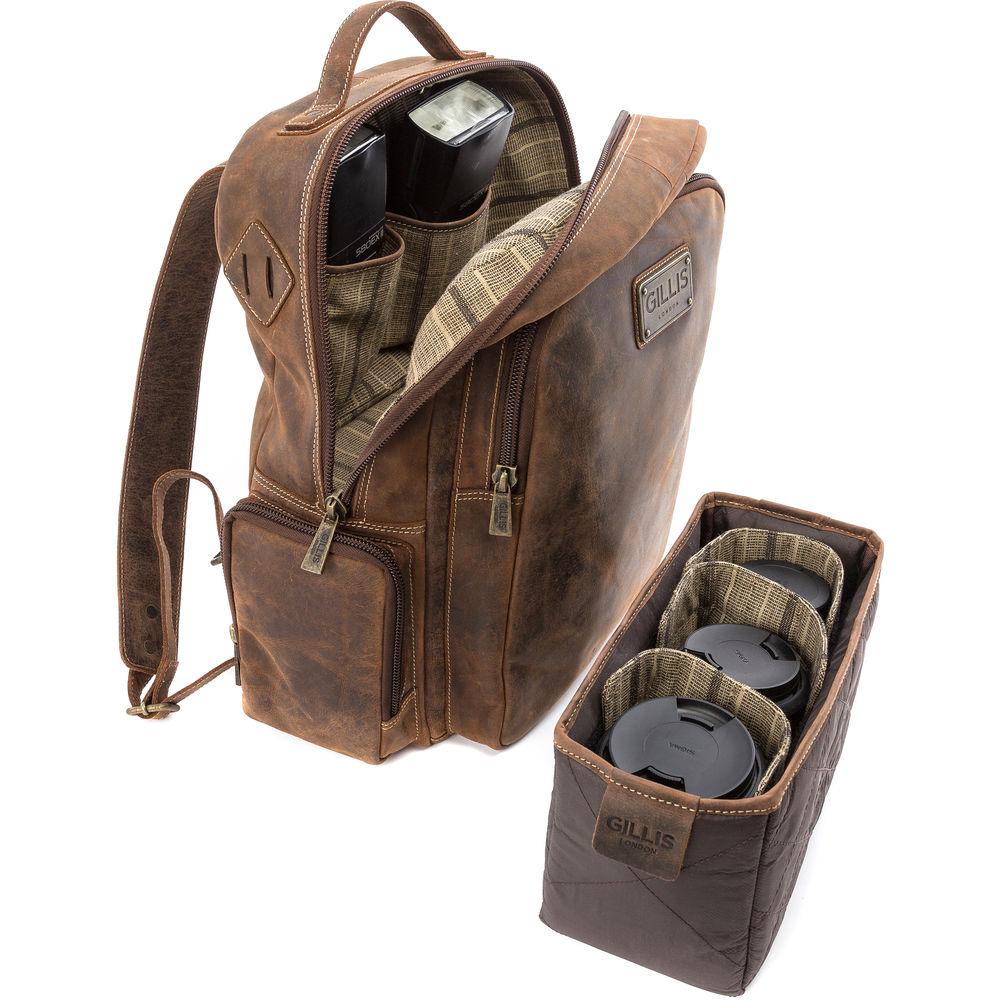 GILLIS LONDON Trafalgar Camera Rucksack