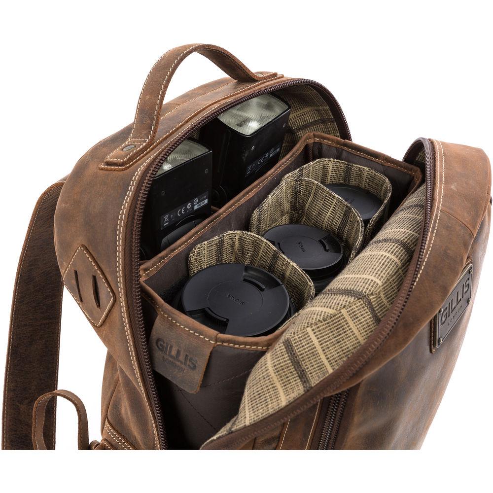 GILLIS LONDON Trafalgar Camera Rucksack