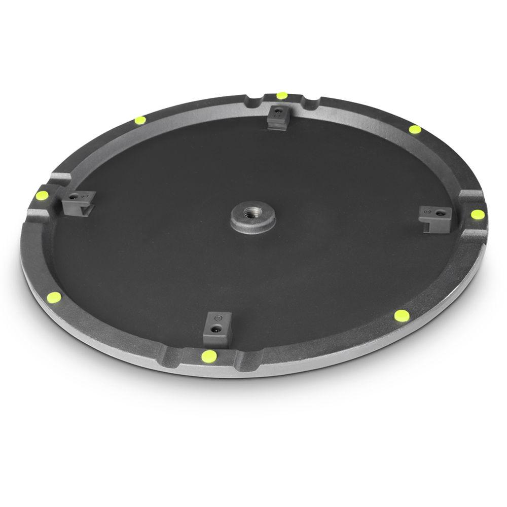 Gravity Stands SSP WB SET 1 Speaker Stand with Round Cast Iron Base