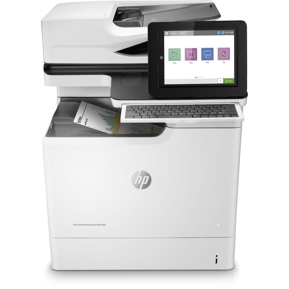HP Color LaserJet Enterprise Flow M681f All-In-One Laser Printer