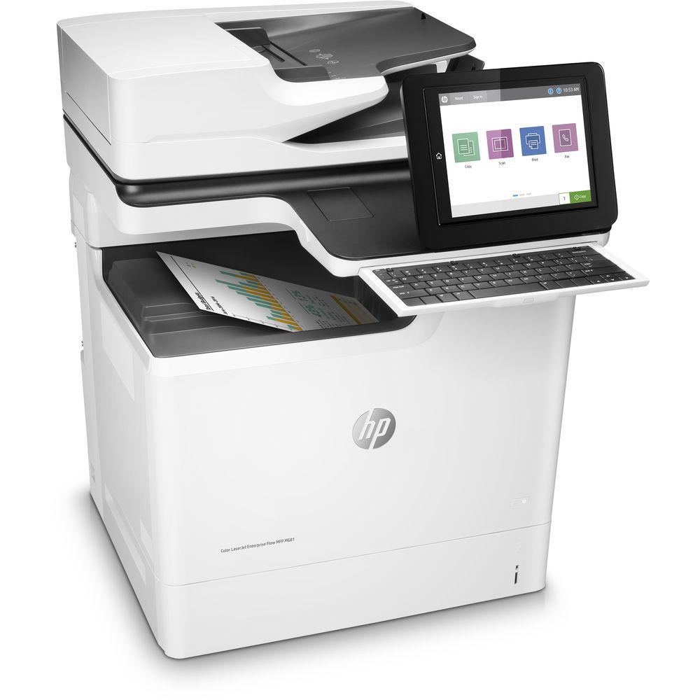 HP Color LaserJet Enterprise Flow M681f All-In-One Laser Printer