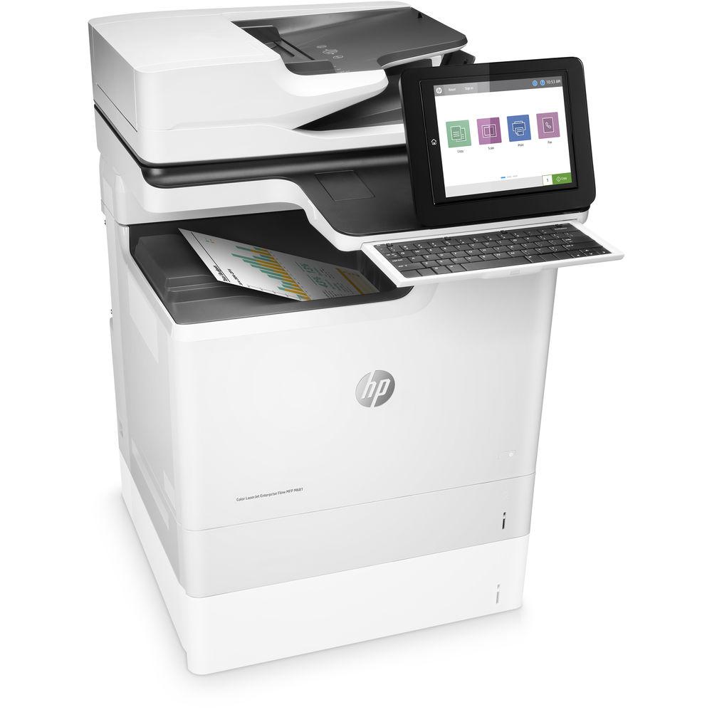 HP Color LaserJet Enterprise Flow M681f All-In-One Laser Printer