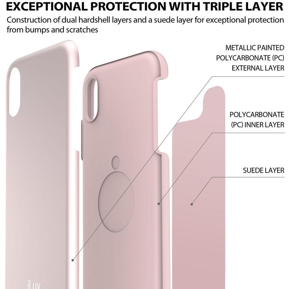 iLuv Metal Forge Case for iPhone X Xs