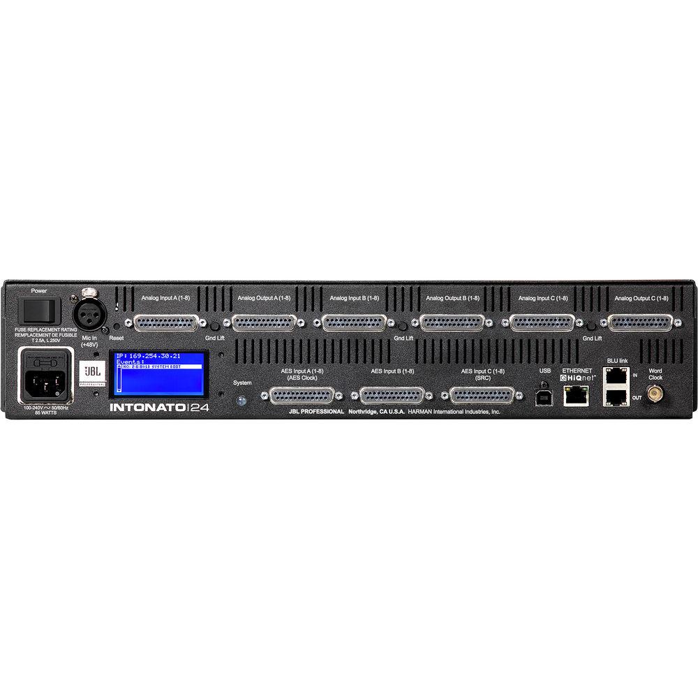 JBL Intonato 24, 24-Channel Monitor Management Tuning System