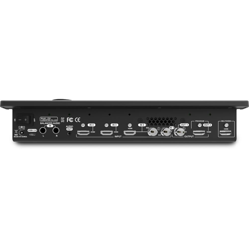 Lumantek ez-Pro VS4 4x1 Multiview Switcher for 3G-SDI and HDMI