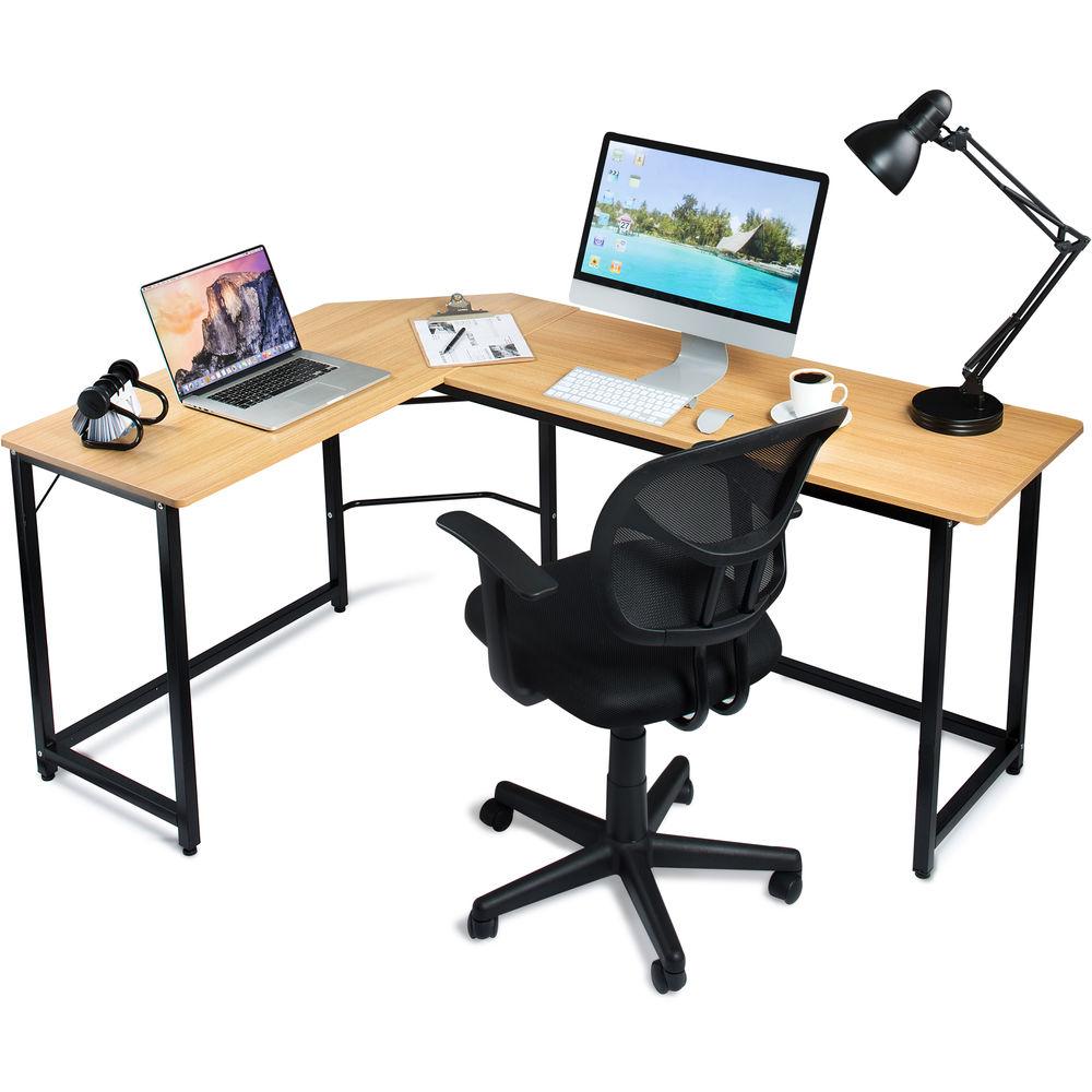 Luxxetta L-Shaped Office Computer Desk
