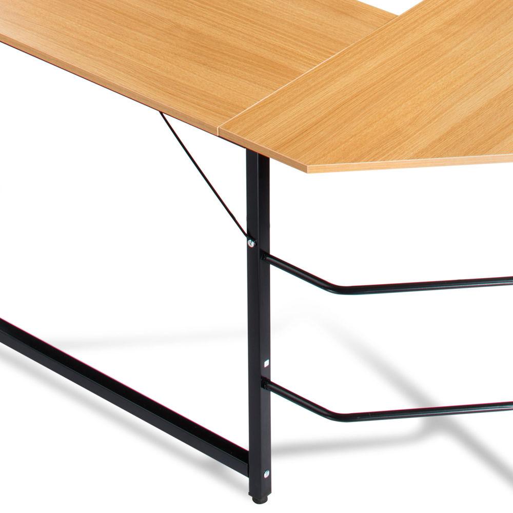 Luxxetta L-Shaped Office Computer Desk