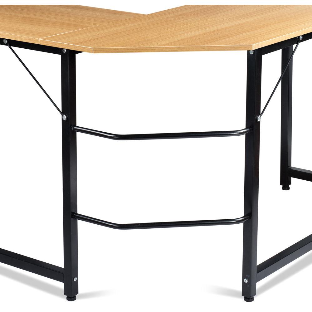 Luxxetta L-Shaped Office Computer Desk