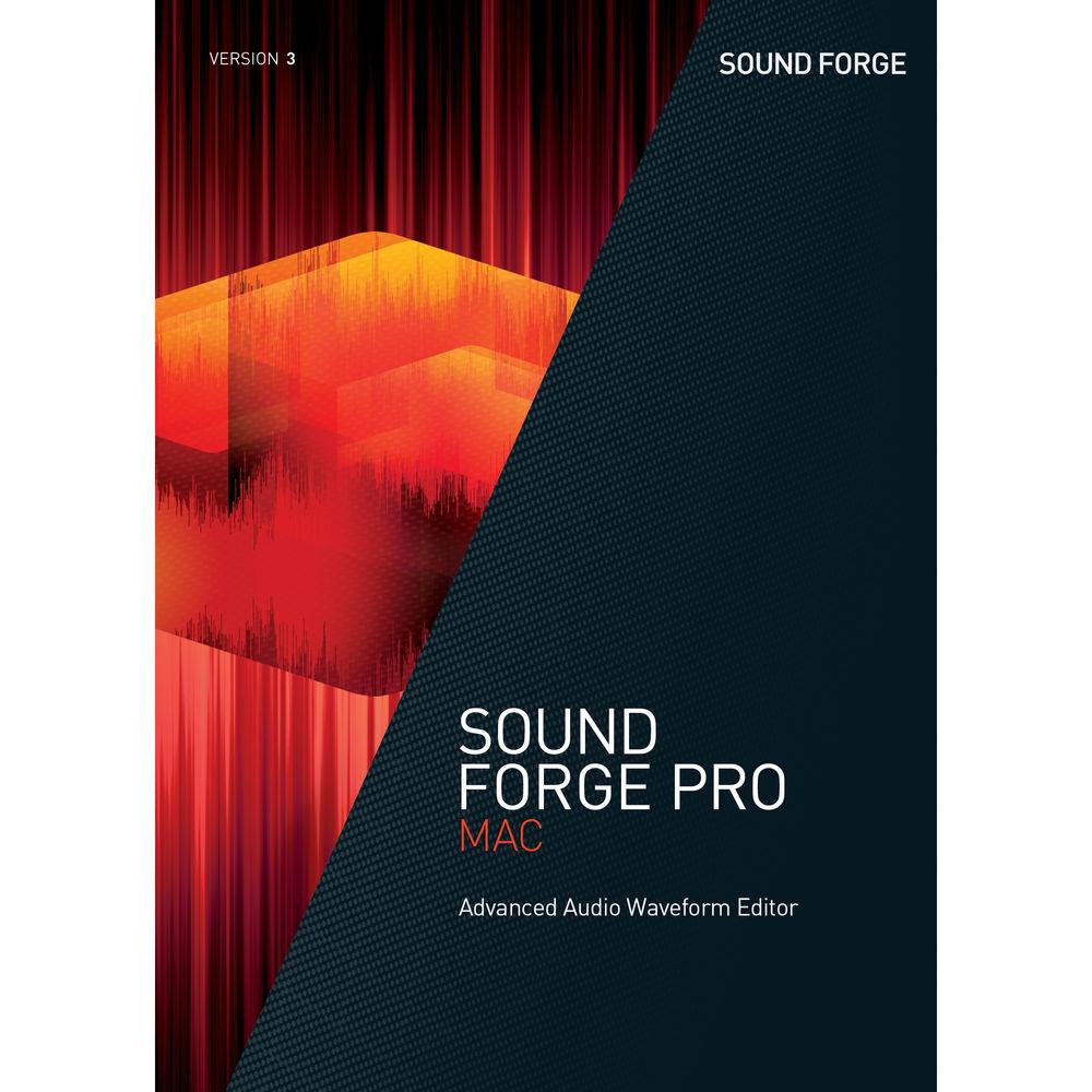 MAGIX Entertainment SOUND FORGE PRO Mac 3 Upgrade - Audio Waveform Editor