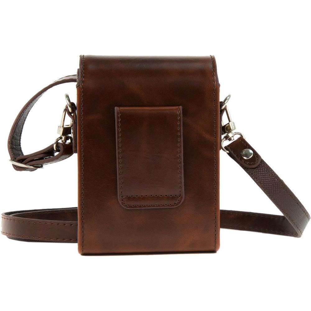 MegaGear Leather Camera Case with Strap for Samsung WB350F