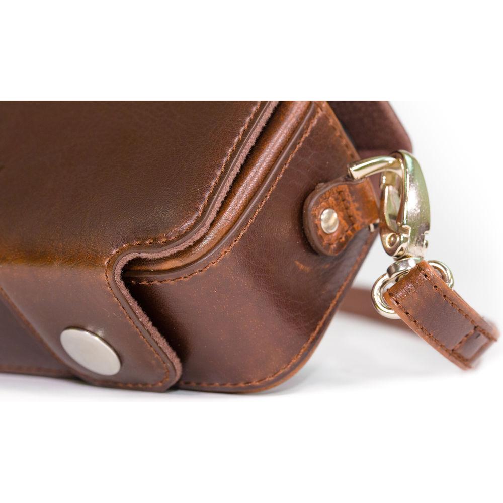 MegaGear Leather Case with Belt Loop for Select RX100 Series Cameras