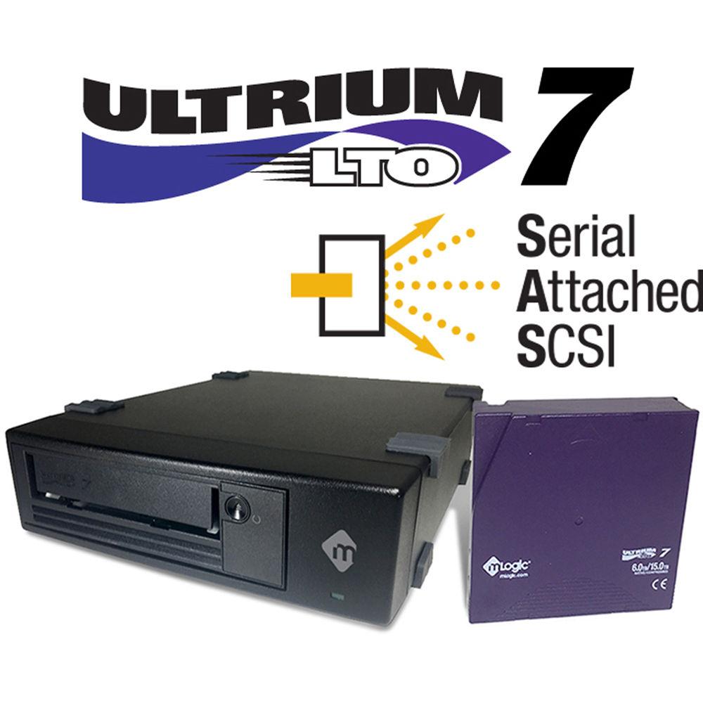 mLogic Desktop SAS LTO-7 Tape Drive
