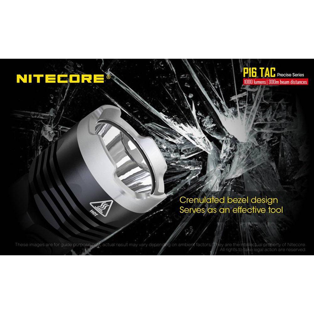 Nitecore P16 TAC Compact Tactical LED Flashlight