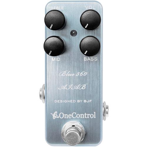 OneControl BJF Series Blue 360 Bass Preamp Amp-In-A-Box Pedal
