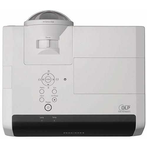 Ricoh 3300-Lumen XGA Short Throw DLP Projector