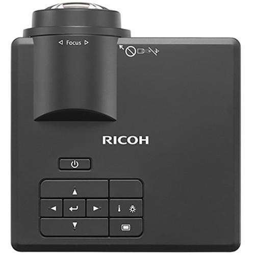 Ricoh 600-Lumen Portable WXGA Short Throw DLP Projector