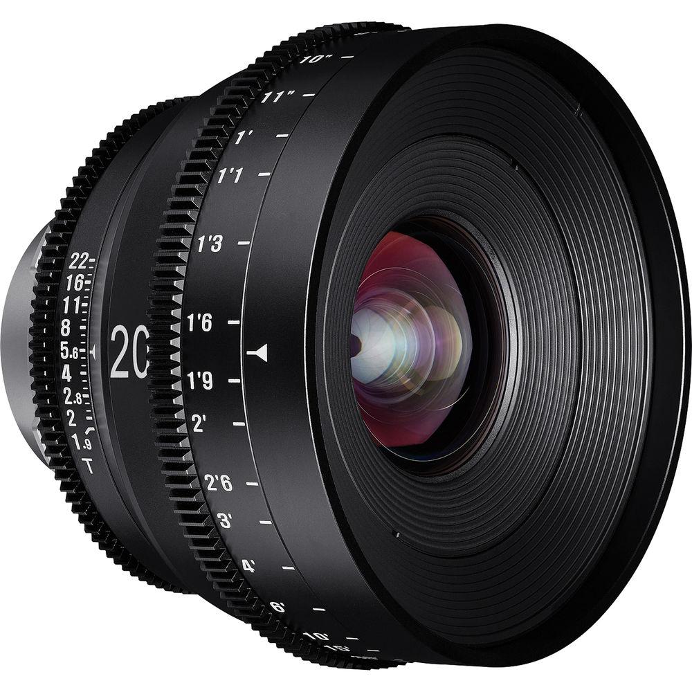 Rokinon Xeen 20mm T1.9 Lens with PL Mount