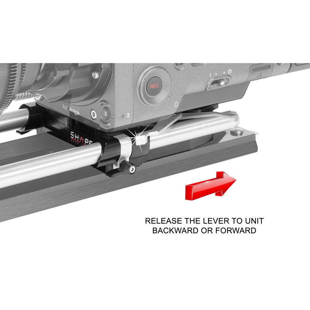 SHAPE ARRI Standard Studio Bridgeplate with 15mm Rods